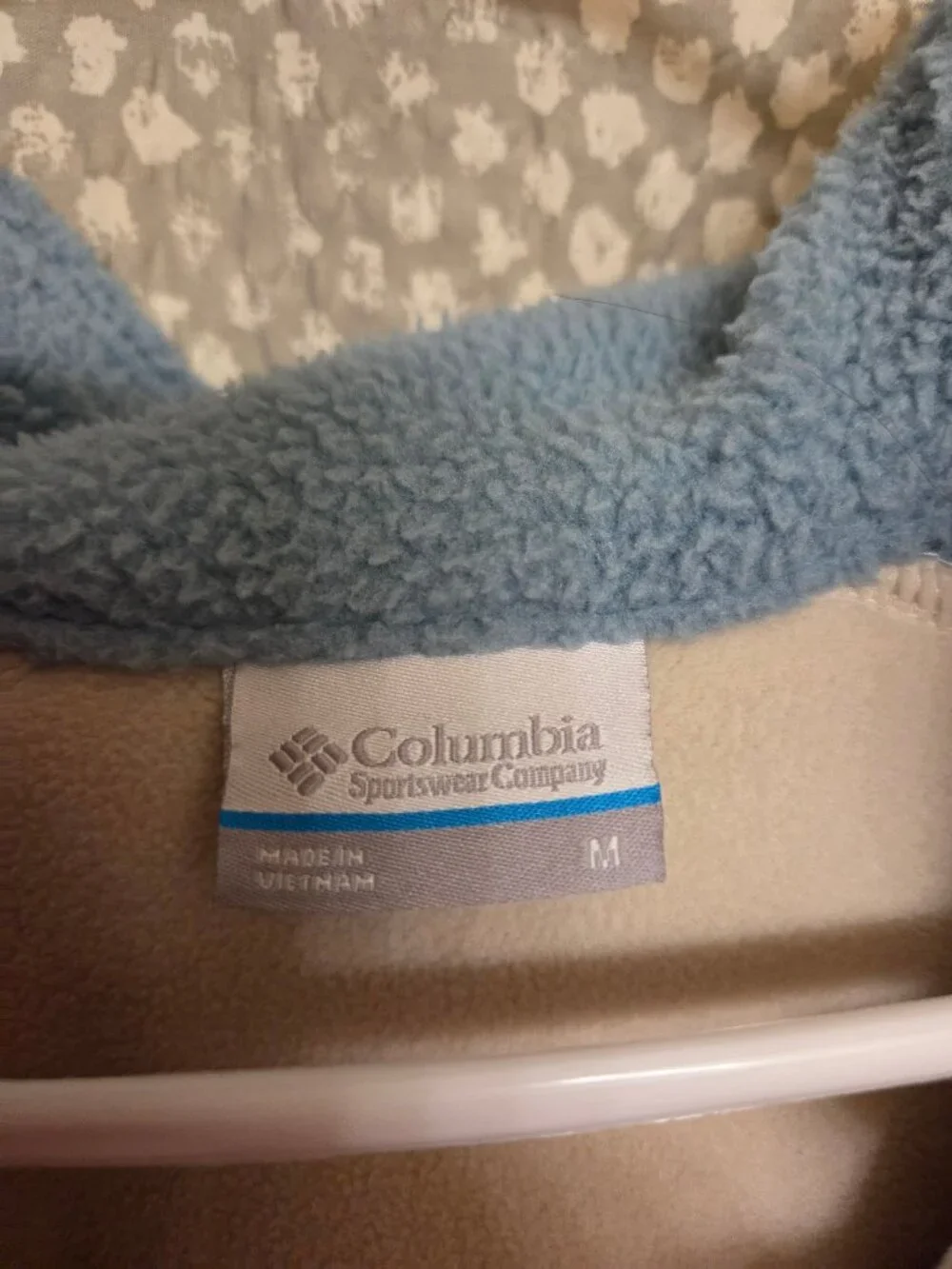 Columbia Cropped 3/4 Snap Fleece Pull-Over Jacket - Picture 2 of 3